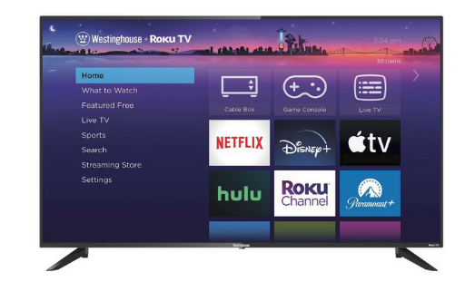 WESTINGHOUSE 43" 4K UHD ROKU TV W/HDR