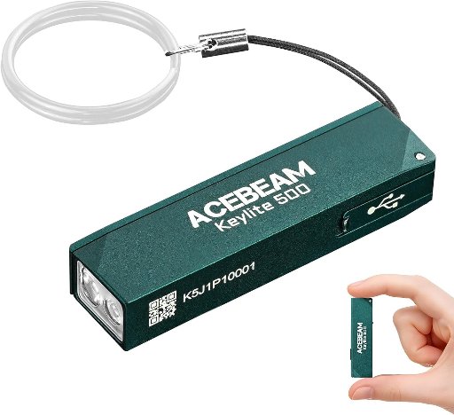 ACEBEAM Keylite 500 Keychain Flashlight USB-C Rechargeable