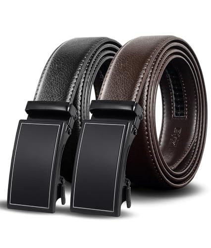 Men's Ratchet Belts 2-Pack