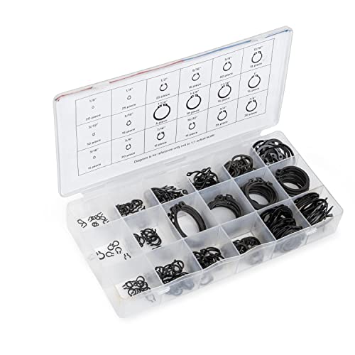 NEIKO 50458A Snap Ring Shop Assortment Retaining Ring Set (300-Piece) Deal