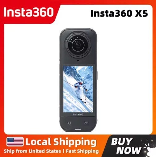 Insta360 X5 8K30fps 360 Action Camera Bundle Deal