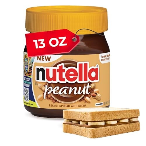 Nutella Peanut Spread With Cocoa 13oz