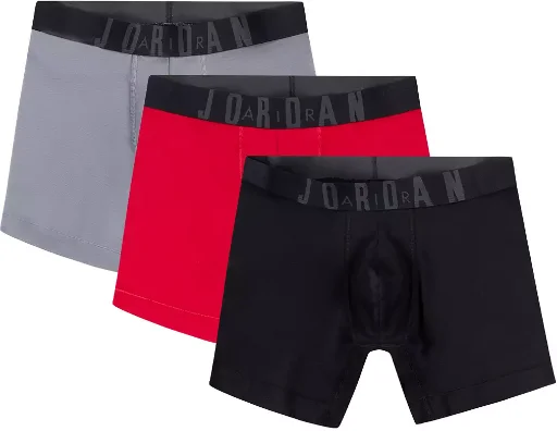 Jordan Men's Flight Modal Boxers 3-Pack (Gym Red) Deal