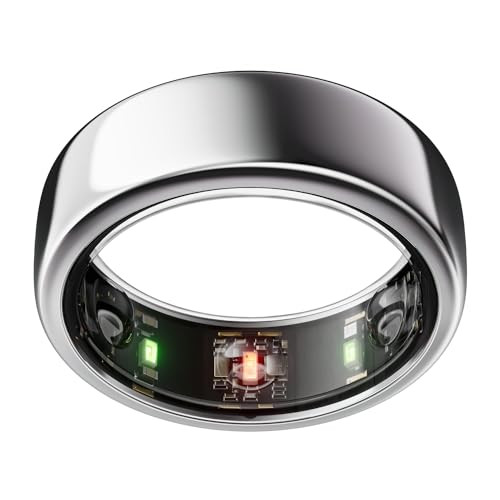 Oura Ring Gen3 Horizon - Silver and Black