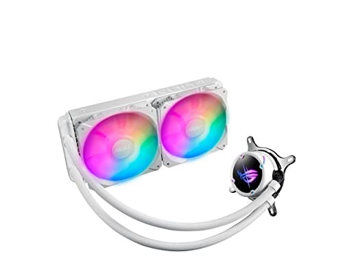 ASUS ROG Strix LC II 240 ARGB White Edition All-in-one AIO Liquid CPU Cooler 240mm Radiator
