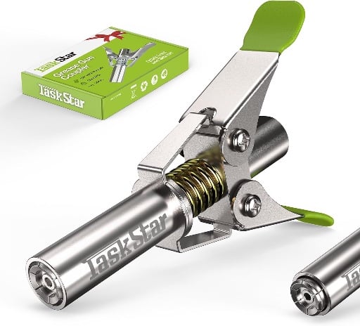 TaskStar 12000 PSI Grease Gun Coupler