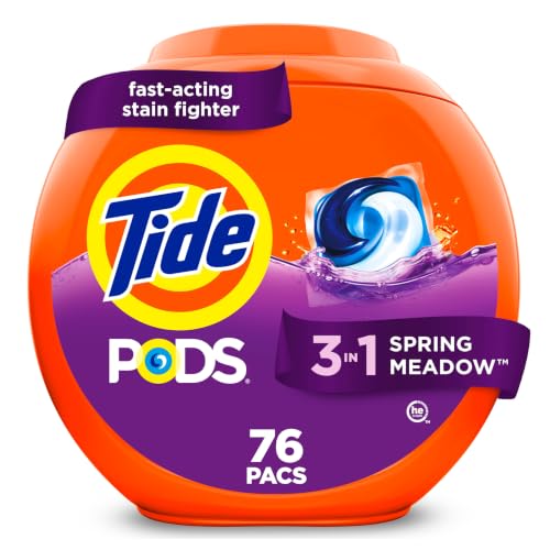 Tide PODS Laundry Detergent Pacs (Spring Meadow) 76-Count