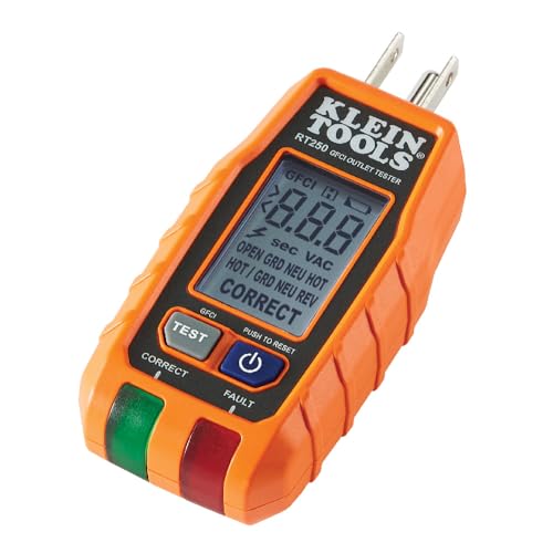 Klein Tools GFCI Receptacle Outlet Tester w/ LCD Deal
