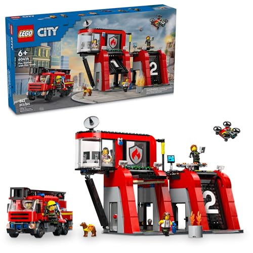 LEGO City Fire Station with Fire Truck 843-Piece (60414) Deal