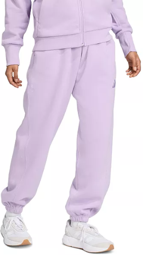 adidas Women's All Season Loose Drawstring Pants (Powder Plum) Deal