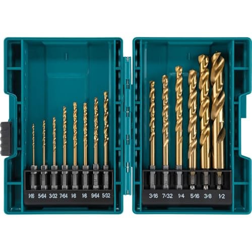 Makita B-65399 Impact Gold 14 Pc. Titanium Drill Bit Set, 1/4 in. Hex Shank Deal