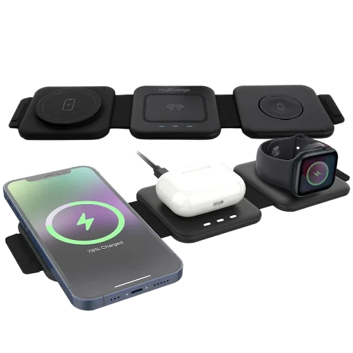 MyCharge 3-in-1 Wireless Charging Pad 2-Pack Deal