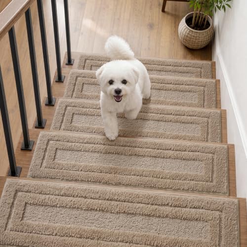 PADOOR Non-Slip Stair Treads for Wooden Steps