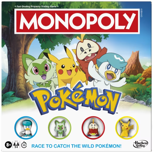 Monopoly Pokémon Edition Board Game
