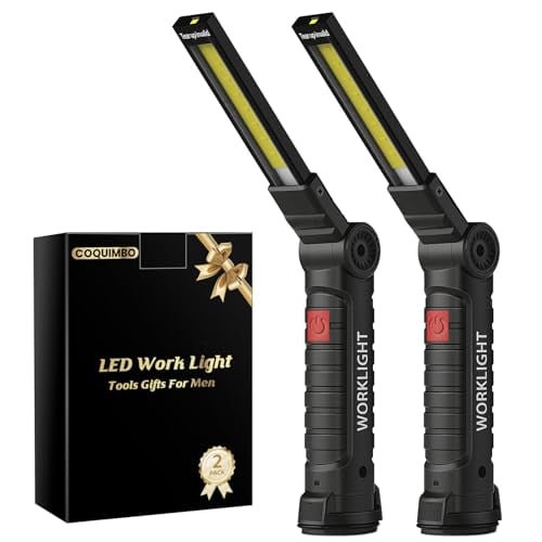 Coquimbo Rechargeable Magnetic LED Work Light 2-Pack