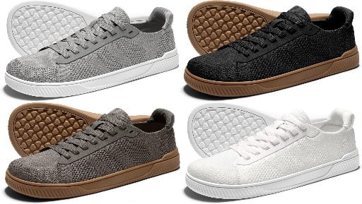 AIRHAS Men's Wide Toe Box Barefoot Shoes