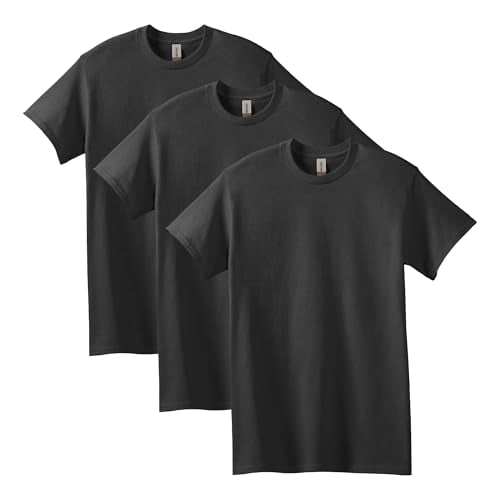 Gildan Adult Heavy Cotton T-Shirt 3-Pack Deal