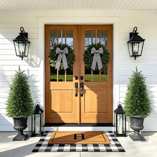 3FT Artificial Cedar Topiary Trees - Set of 2 Deal