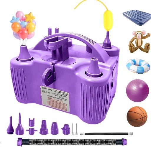 4-in-1 Electric Balloon Air Pump