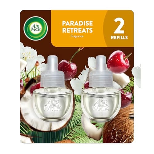 Air Wick Plug-In Scented Oil Refills (Paradise Retreat) 2-Count Deal