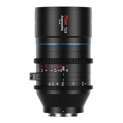 SIRUI 75mm T2.9 1.6X Full-Frame Anamorphic Cinema Lens