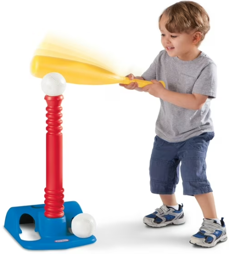 Little Tikes Kids T-Ball Set with Bat and 2 Balls