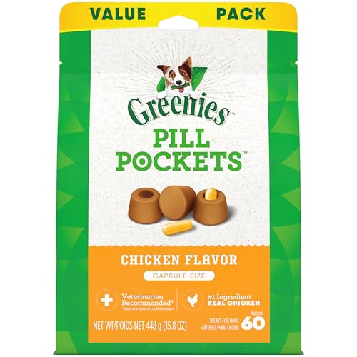 Greenies Pill Pockets for Dogs, 60 Count