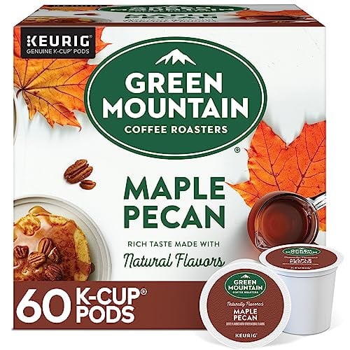 Green Mountain Coffee Roasters Maple Pecan Keurig K-Cup Pods, Light Roast Coffee, 60 Count