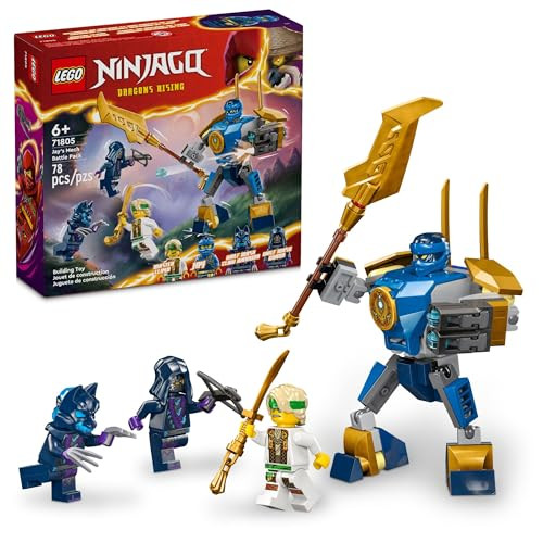 LEGO NINJAGO Jay's Mech Battle Pack Ninja Toy 71805