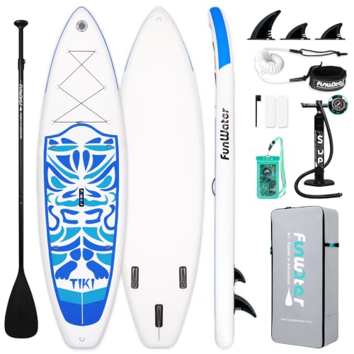 FunWater Inflatable Stand Up Paddle Board 10'6" x 33"