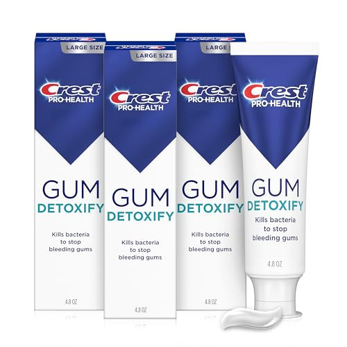 3-Pack 4.8-Oz Crest Pro-Health Gum Detoxify Deep Clean Toothpaste