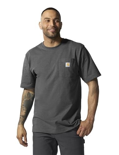 Carhartt K87 Men's Loose Fit Heavyweight Short-Sleeve Pocket T-Shirt Deal