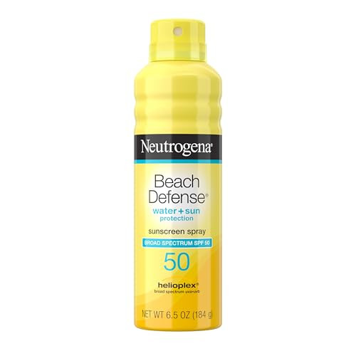 Neutrogena Beach Defense SPF 50 Broad Spectrum Sunscreen Spray 6.5-Oz