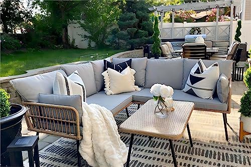 YITAHOME 4 Pieces Patio Furniture Set 5 Seater Deal
