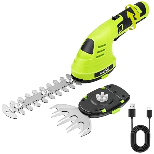 SnapFresh Cordless 7.2V Hedge Trimmer & Grass Shears Deal