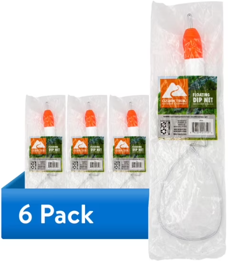 Ozark Trail 12.5 in Floating Dip Net 6-Pack