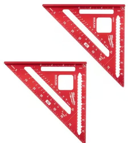 Milwaukee 7 in. Rafter Square (2-Pack)