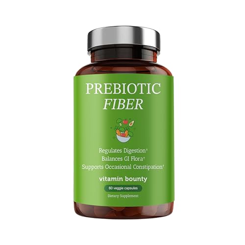 Vitamin Bounty Prebiotic Capsules w/ PreforPro® No Bloating Formula 60-Count Deal