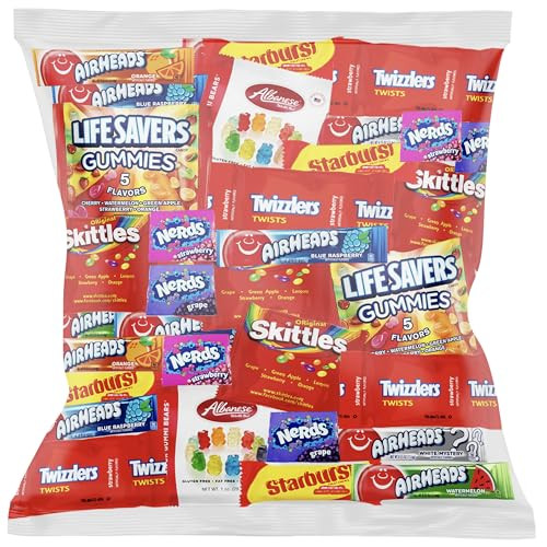 Halloween Bulk Assorted Fruit Candy (32 Oz Variety Pack)
