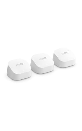 eero 6+ Mesh Wi-Fi 6 System (3-Pack, Covers 4,500 Sq Ft) Deal