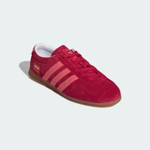Adidas Women's LOVE UNITES GAZELLE LO PRO SHOES Clear Pink / Cloud White / Gum