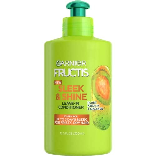 Garnier Fructis Sleek & Shine Leave-In Conditioning Cream 10.2-Oz Deal