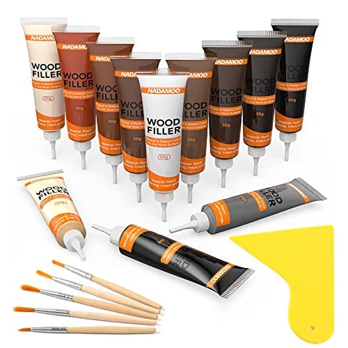 NADAMOO Wood Filler Touch Up and Scratch Repair Kit 18-Piece Deal