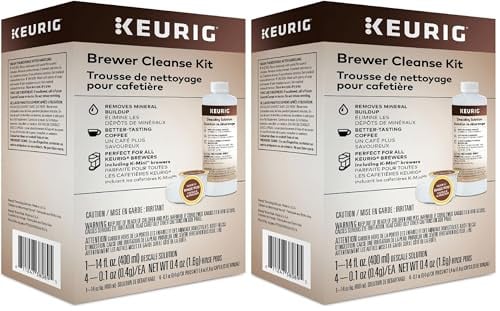 Keurig Brewer Cleanse Kit 2-Pack 5-Count Deal