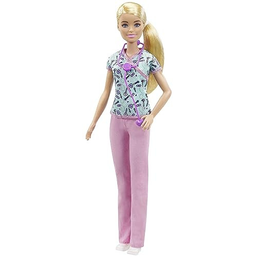 Barbie Nurse Blonde Doll