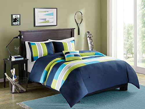 Comfort Spaces Casual Comforter Set (Full/Queen) 4-Piece