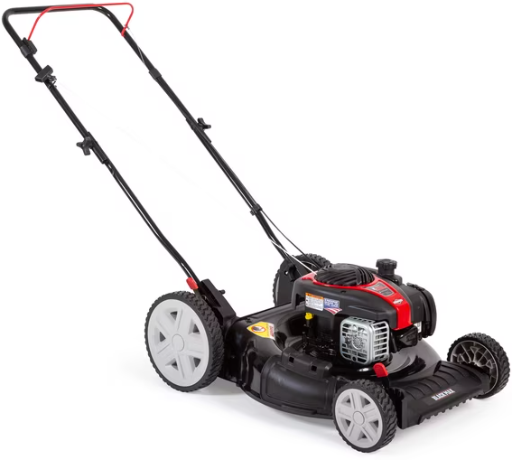 Black Max 21-inch Gas Push Mower 125cc Briggs & Stratton Engine