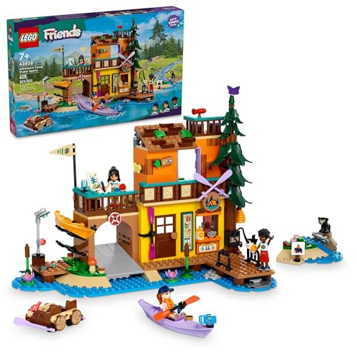 LEGO Friends Adventure Camp Water Sports 628-Piece Building Set