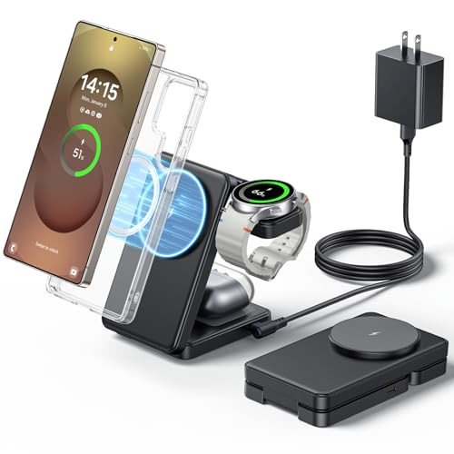 Meifigno 3-in-1 Mag Safe Wireless Charger