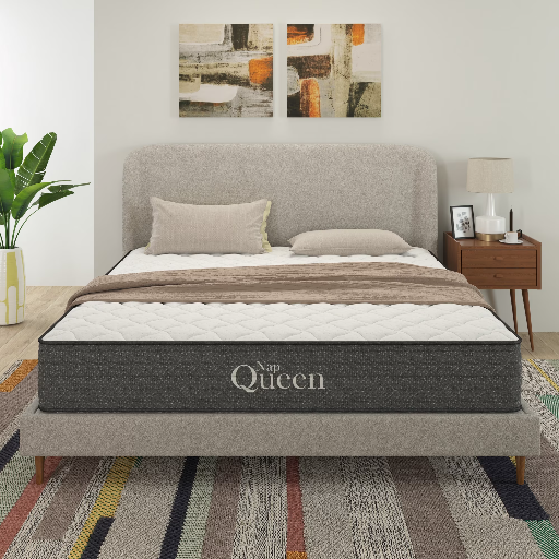Nap Queen Victoria 12" Queen Gel Infused Hybrid Mattress in a Box Deal